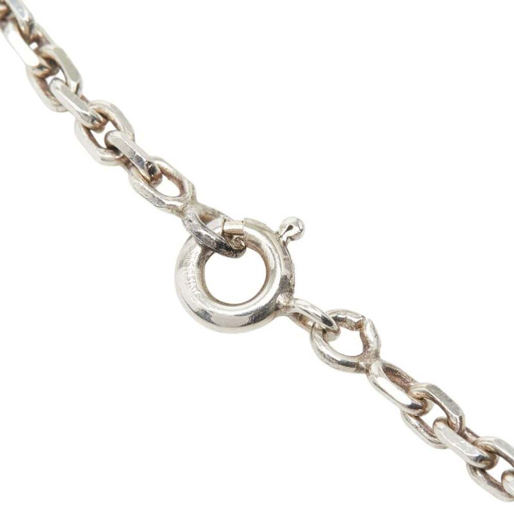 CHANEL Authentic Silver Love Necklace - Picture 5 of 6